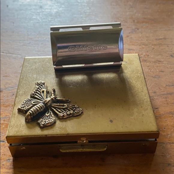 Gillette Other - Gillette Silver Safety Razor Head - Silver